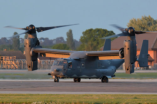 Hélicoptère à rotors basculants CV22 Osprey de l'USAF