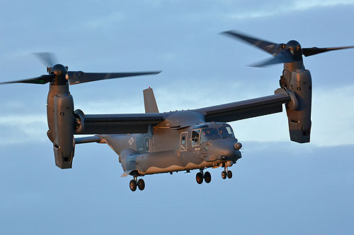 Hélicoptère à rotors basculants CV22 Osprey de l'USAF