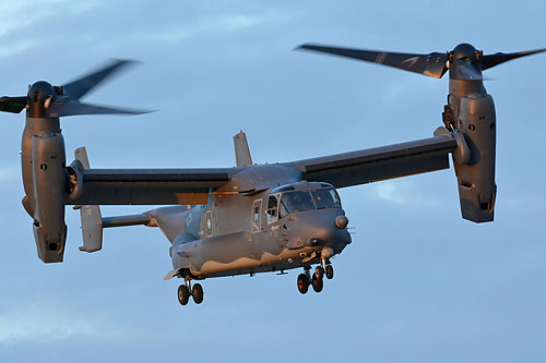 Hélicoptère à rotors basculants CV22 Osprey de l'USAF