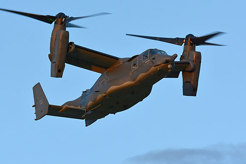 Hélicoptère à rotors basculants CV22 Osprey de l'USAF