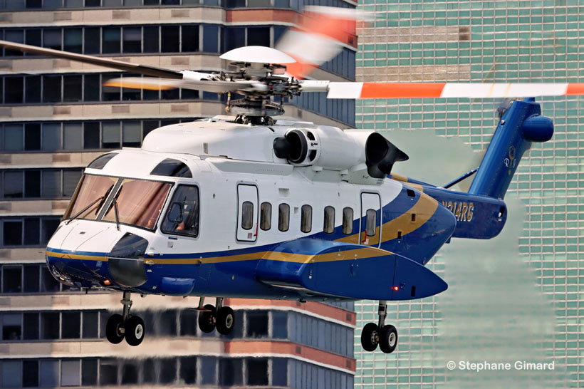 Hélicoptère S92A Helibus N314RG