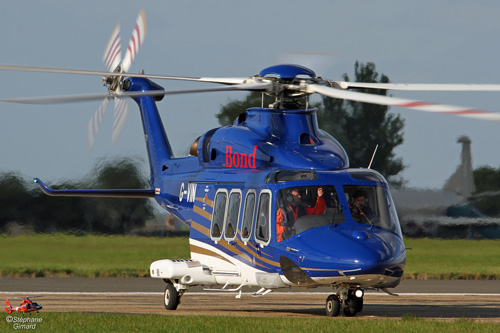 Hélicoptère AW139 G-VINC de BOND OFFSHORE HELICOPTERS