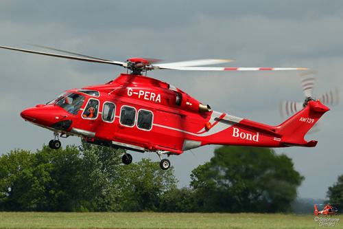 Hélicoptère AW139 de BOND