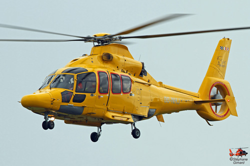 Hélicoptère EC155 OO-NHJ de NHV 