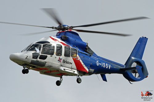 Hélicoptère EC155 G-ISSV de BRISTOW