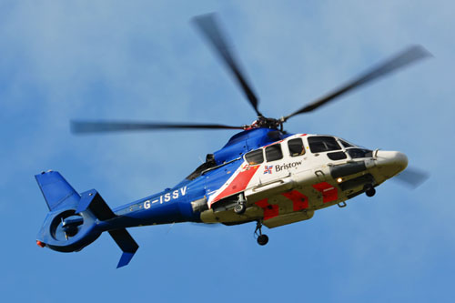 Hélicoptère EC155 G-ISSV de BRISTOW