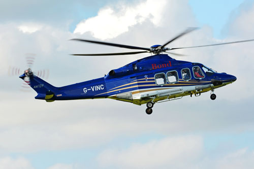 Hélicoptère AW139 G-VINC de BOND OFFSHORE HELICOPTERS