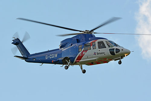 Hélicoptère S76 G-CGIW de Bristow 