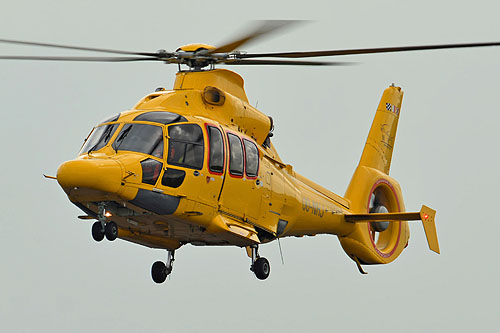 Hélicoptère EC155 OO-NHJ de NHV 