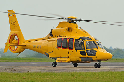 Hélicoptère EC155 OO-NHJ de NHV 