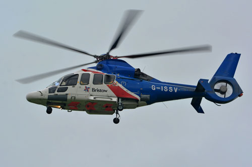 Hélicoptère EC155 G-ISSV de BRISTOW