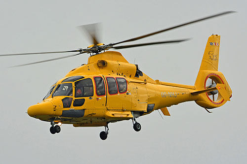 Hélicoptère EC155 OO-NHJ de NHV 