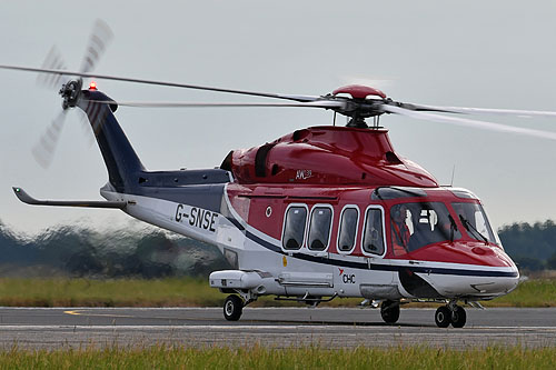 Hélicoptère AW139 G-SNSE de CHC