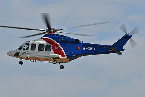 Hélicoptère AW139 G-CIPX de BRISTOW