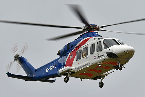 Hélicoptère AW139 G-CIKO de BRISTOW