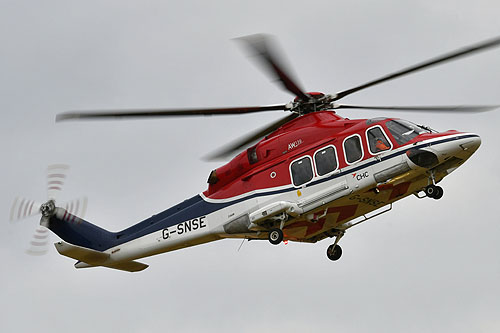 Hélicoptère AW139 G-SNSE de CHC