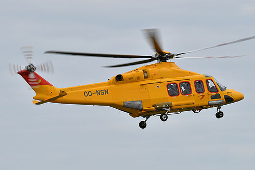 Hélicoptère AW139 OO-NSN de NHV