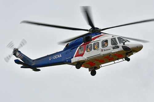 Hélicoptère AW189 G-OENA de BRISTOW