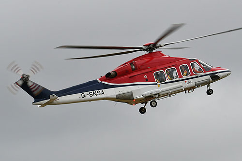 Hélicoptère AW139 G-SNSA de CHC