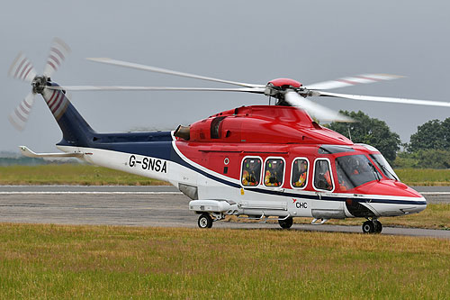 Hélicoptère AW139 G-SNSA de CHC