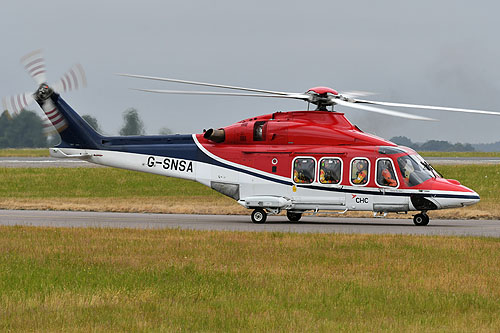 Hélicoptère AW139 G-SNSA de CHC