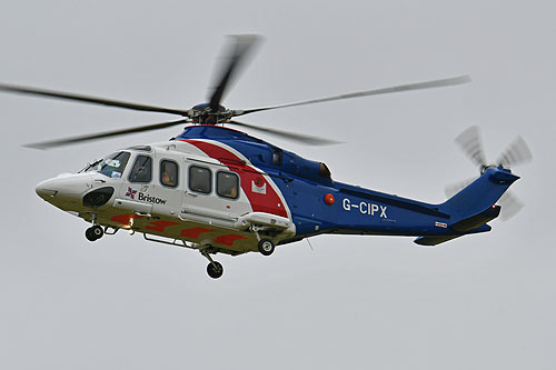 Hélicoptère AW139 G-CIPX de BRISTOW