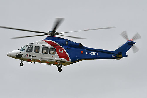 Hélicoptère AW139 G-CIPX de BRISTOW