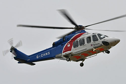 Hélicoptère AW139 G-CHNS de BRISTOW