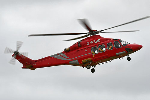 Hélicoptère AW139 G-PERD de BABCOCK / BOND