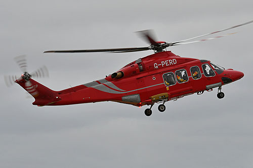 Hélicoptère AW139 G-PERD de BABCOCK / BOND