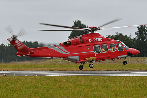 Hélicoptère AW139 G-PERD de BABCOCK / BOND