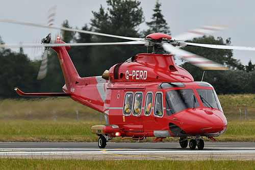 Hélicoptère AW139 G-PERD de BABCOCK / BOND