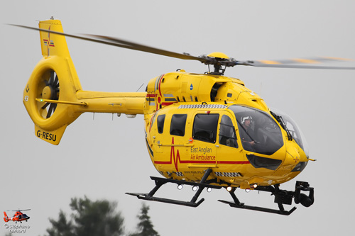 Hélicoptère H145 G-RESU d'East Anglian Air Ambulance