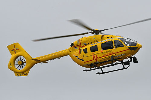 Hélicoptère H145 G-RESU d'East Anglian Air Ambulance