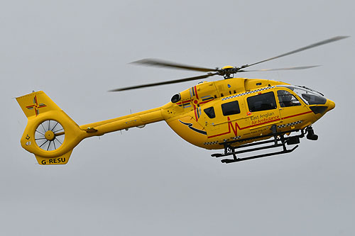 Hélicoptère H145 G-RESU d'East Anglian Air Ambulance