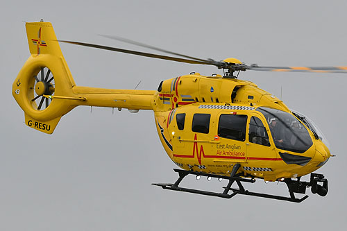 Hélicoptère H145 G-RESU d'East Anglian Air Ambulance