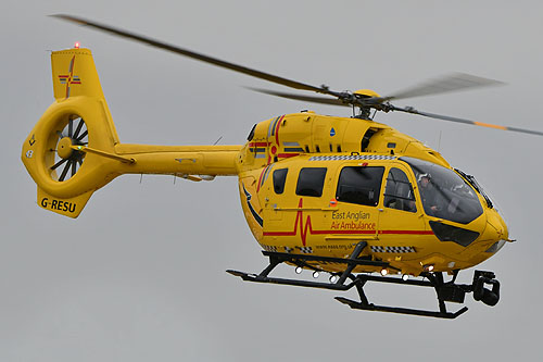 Hélicoptère H145 G-RESU d'East Anglian Air Ambulance