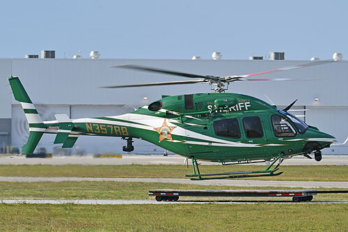 Hélicoptère Bell 429 N357RB du PBSO (Palm Beach Sheriff's Office)