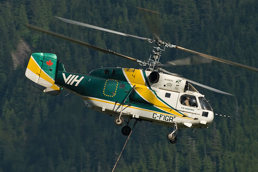 Canadian Kamov KA32 Helix helicopter