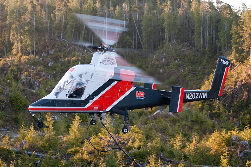 Canadian Kaman K1200 KMax helicopter