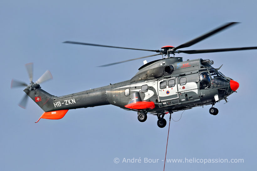 SAF HELICOPTERES AS332 C1 SuperPuma HB-ZKN helicopter