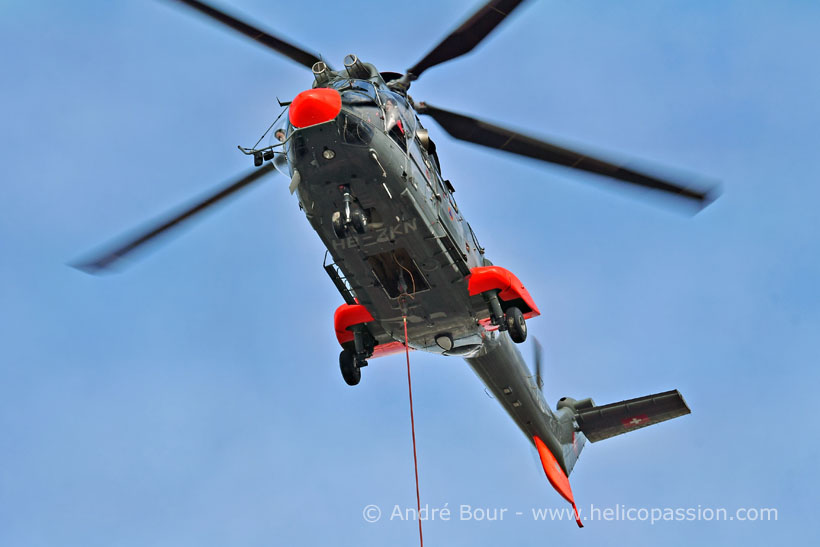 SAF HELICOPTERES AS332 C1 SuperPuma HB-ZKN helicopter