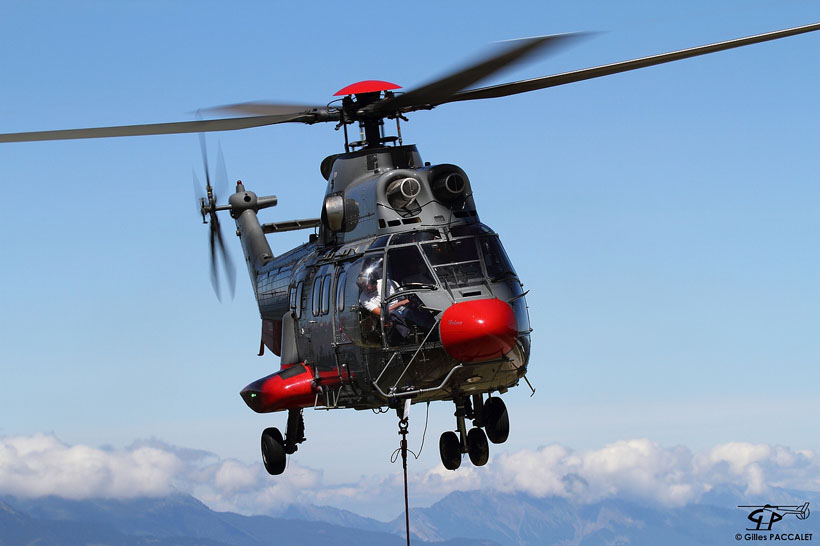 Swiss Eagle AS332 SuperPuma HB-ZKN helicopter