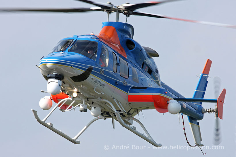 Japanese TV Bell 430 helicopter