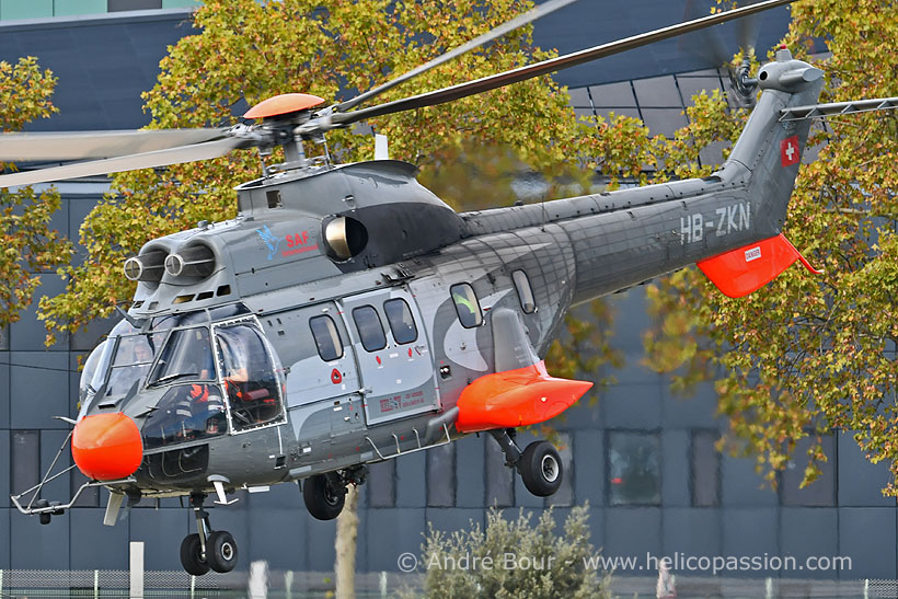 Swiss Eagle AS332 SuperPuma HB-ZKN helicopter