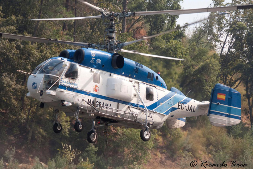 Spanish KA32 helicopter