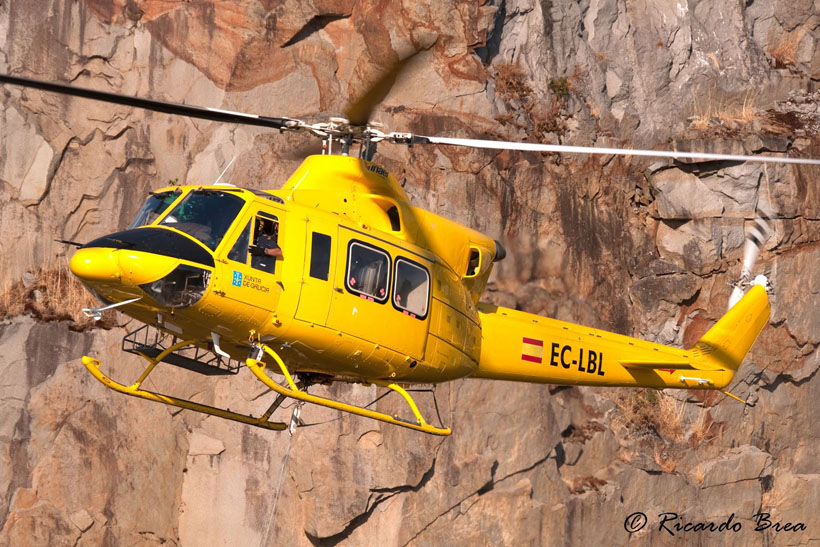 Spanish Bell 412 helicopter