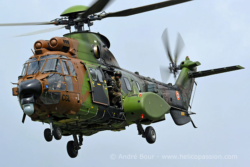 French Army AS532 Cougar helicopter