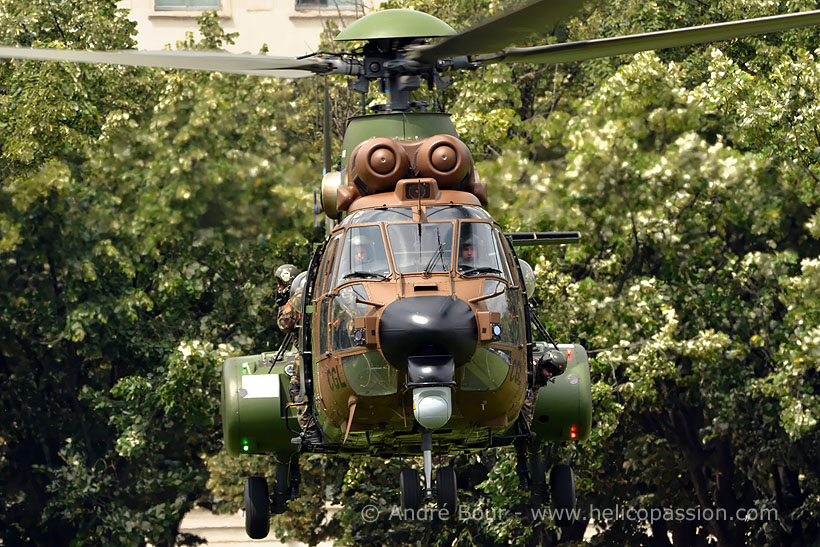 French Army AS532 Cougar helicopter