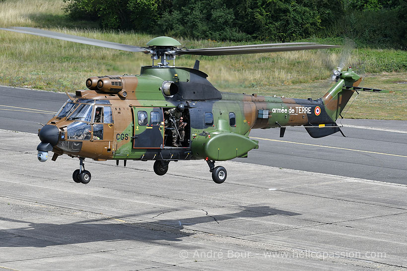 French Army AS532 Cougar helicopter